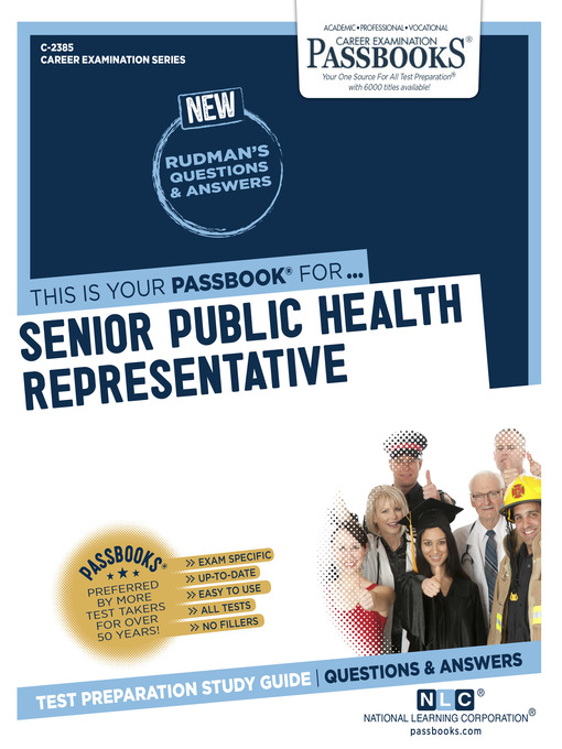 Title details for Senior Public Health Representative by National Learning Corporation - Available